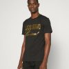 * | Moschino Institutional Logos Print T-Shirt Black