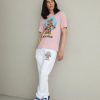 * | Moschino Print T-Shirt Fantasy Pink