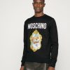 * | Moschino Mirror Teddy Bear Sweatshirt Fantasy Black