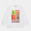 * | Moschino Unisex Long Sleeved Top Optical White