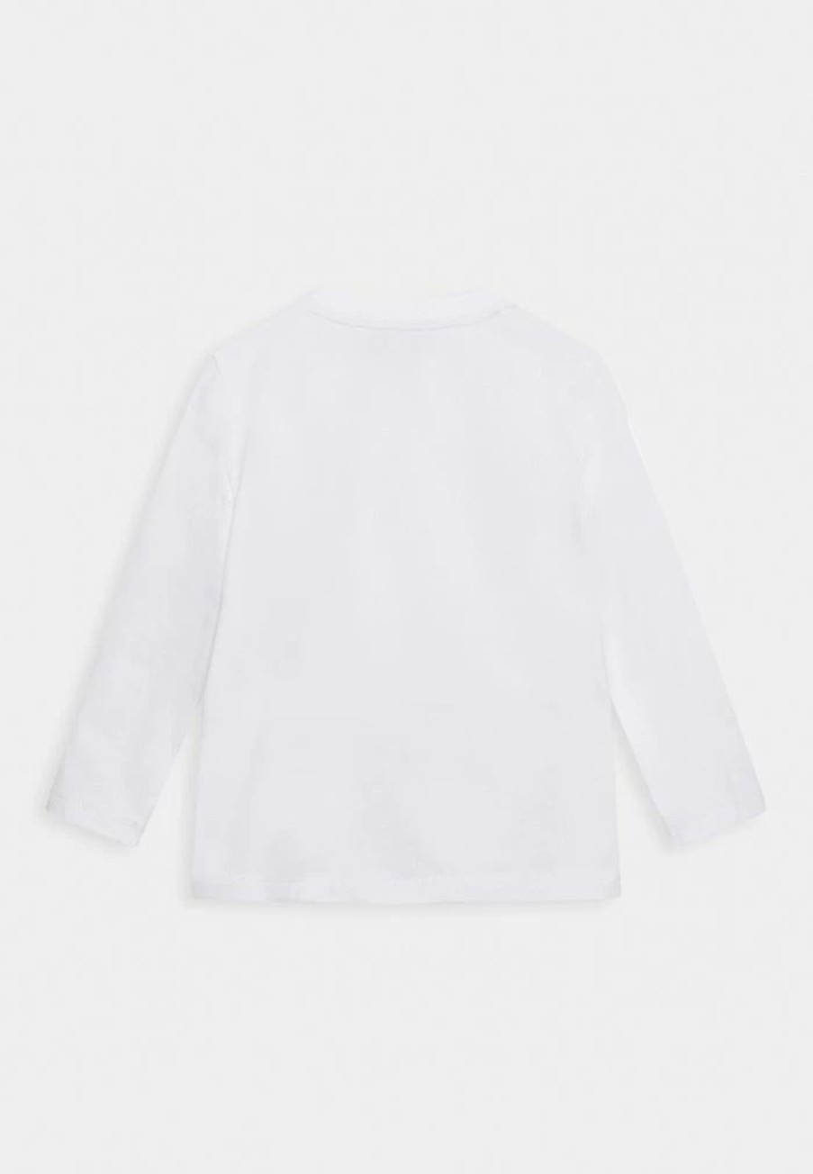 * | Moschino Unisex Long Sleeved Top Optical White