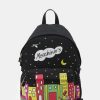 * | Moschino Comic Strip Unisex Rucksack Black