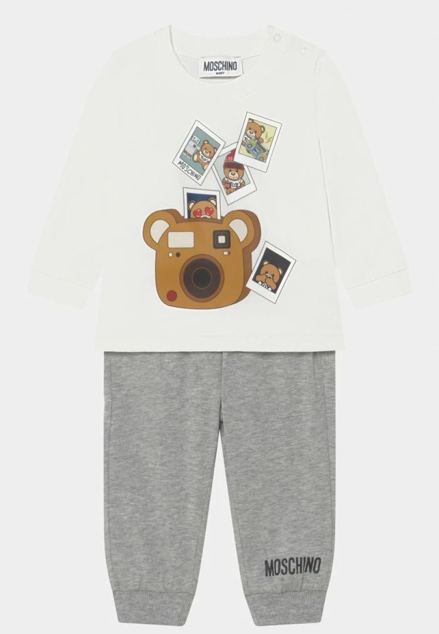 * | Moschino Trousers Unisex Set Trousers Cloud/Grey