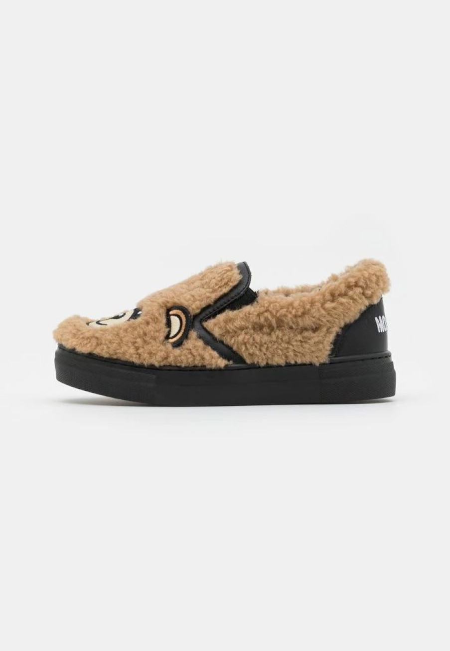 * | Moschino Unisex Slip-Ons Brown