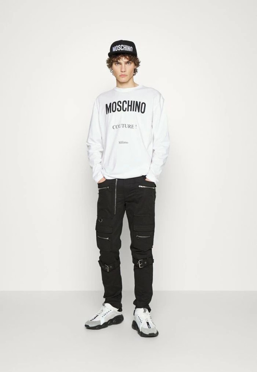 * | Moschino Upper Body Garment Long Sleeved Top White